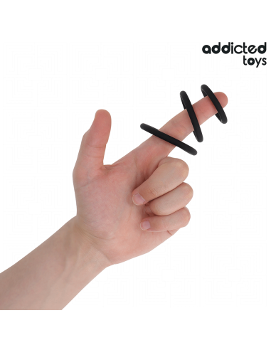 Addicted Toys Set De Anillos Silicona...