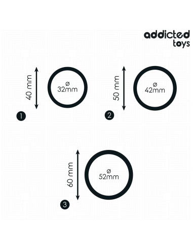 Addicted Toys Set Di Anelli In...