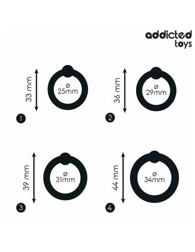 Addicted Toys Set Aus Druckringen Aus...