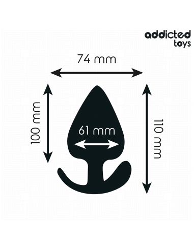 Addicted Toys Plug Anal Silicona...