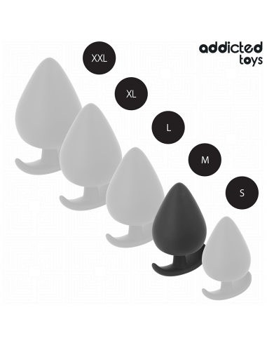 Addicted Toys Plug Anal Tamanho M 6,6 cm