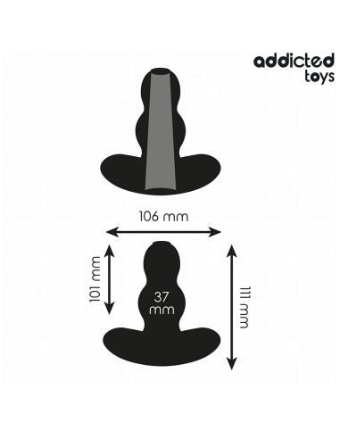 Addicted Toys Plug Anal Oco Tamanho L... Addicted Toys Plug Anal Oco Tamanho L...