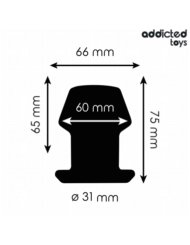 Addicted Toys Extrem Hohl Anal Plug...