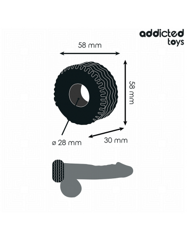 Addicted Toys Extra Thick Cock Ring