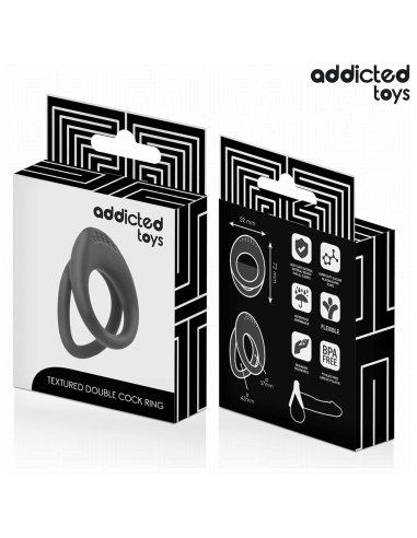 Addicted Toys Anel De Pênis Com Dupla...