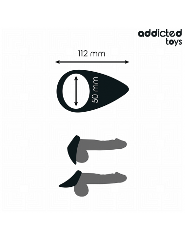 Addicted Toys Tear Shaped Penis Ring