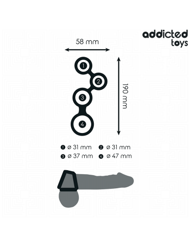 Addicted Toys Anello Per Pene Con...