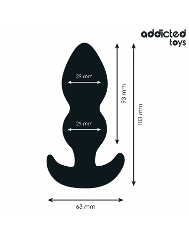 Addicted Toys Plug Anal Taille S 10,3 cm