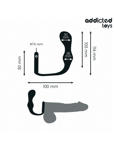 Addicted Toys Plug Anale Con Anello...