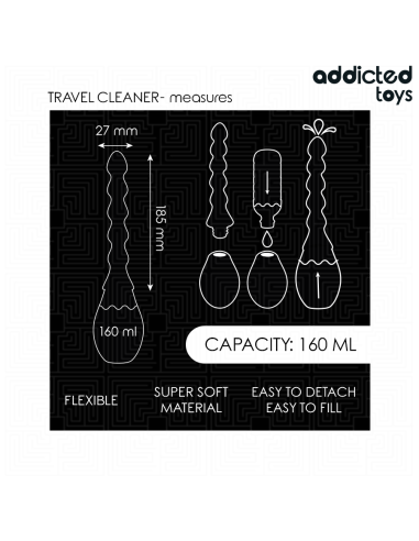 Addicted Toys Travel Cleaner Silicone...