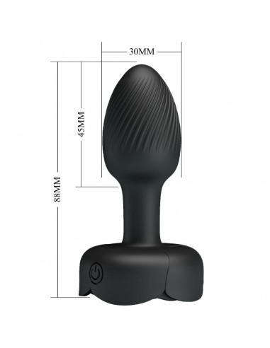 Pretty Love Olman Anal Plug With Led...