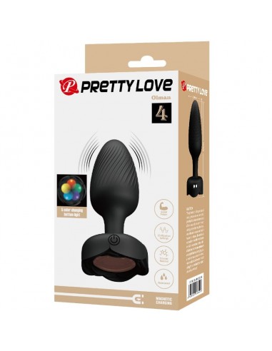 Pretty Love Olman Anal Plug With Led...