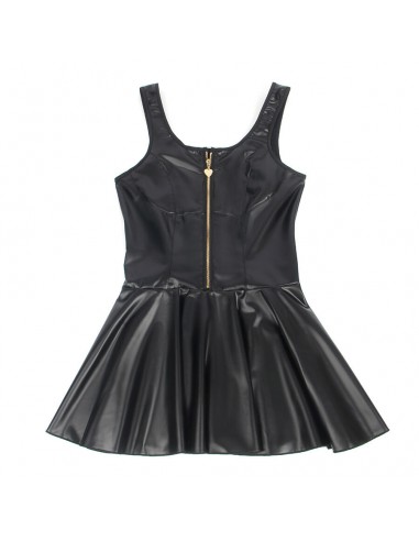 Subblime 957667 Vestido De Cuero Con... Subblime 957667 Vestido De Cuero Con...