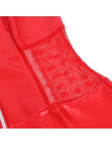 Subblime 957728 Vestido De Cuero Con... Subblime 957728 Vestido De Cuero Con...