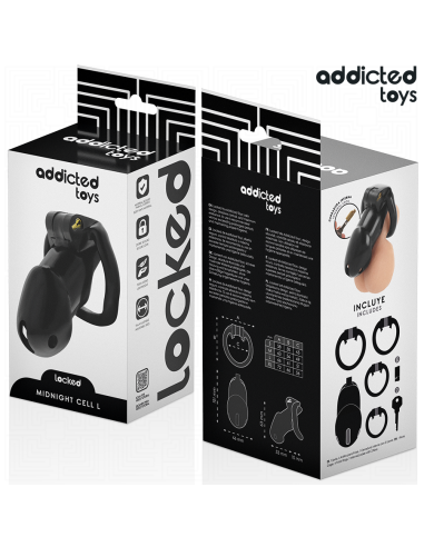 Addicted Toys Locked Mindnight Cell...
