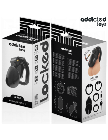 Addicted Toys Locked Mindnight Cell...