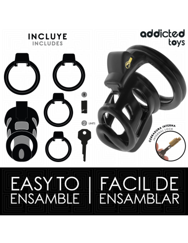 Addicted Toys Locked Gilden Cage...