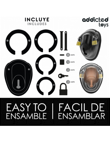 Addicted Toys Locked Gabbia Per Pene...