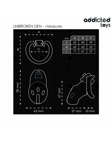 Addicted Toys Locked Unbroken Den... Addicted Toys Locked Unbroken Den...