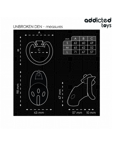 Addicted Toys Locked Unbroken Den... Addicted Toys Locked Unbroken Den...