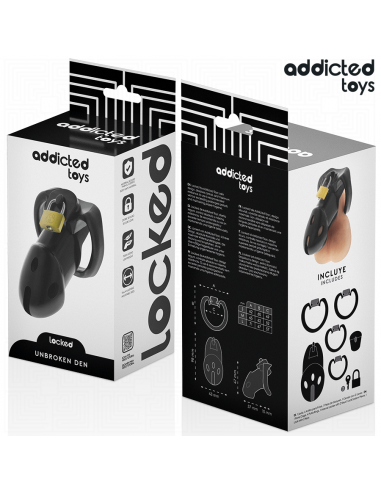 Addicted Toys Locked Gabbia Per Pene...