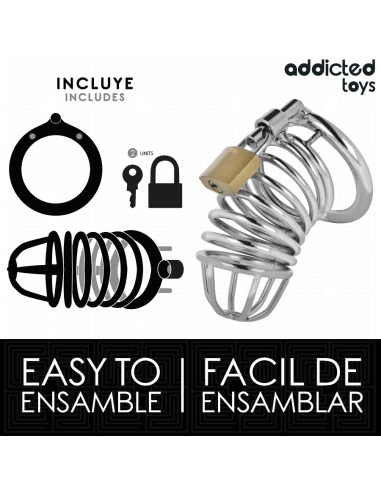 Addicted Toys Locked Iron Cell Jaula... Addicted Toys Locked Iron Cell Jaula...