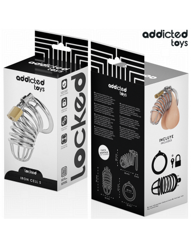 Addicted Toys Locked Iron Cell Jaula... Addicted Toys Locked Iron Cell Jaula...