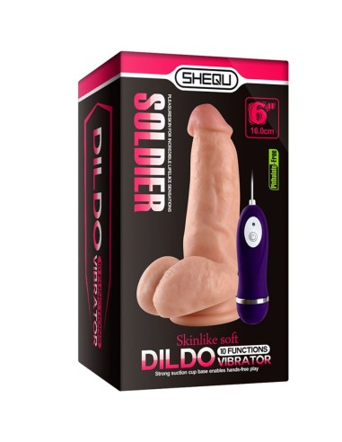 Shequ Soldier Vibrator Dildo With...
