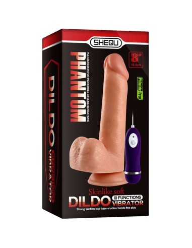 Shequ Dildo Vibratório Fantasma Com... Shequ Dildo Vibratório Fantasma Com...