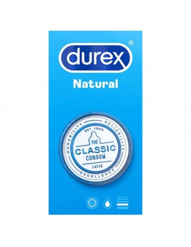 Durex Natural Classic 6 Unités - MySexyShop