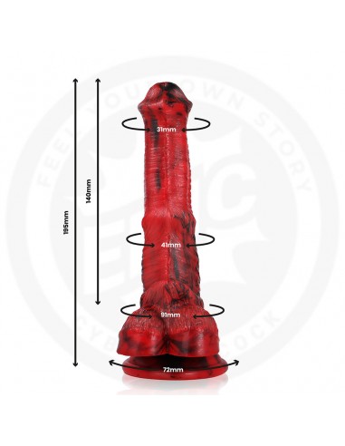 Epico Dildo Vulcanus Notte Drago