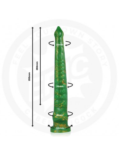 Epic Dildo Hylos Flash Verde