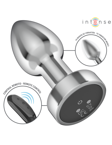 Intense Plug Anal 10 Vibrations Métal...