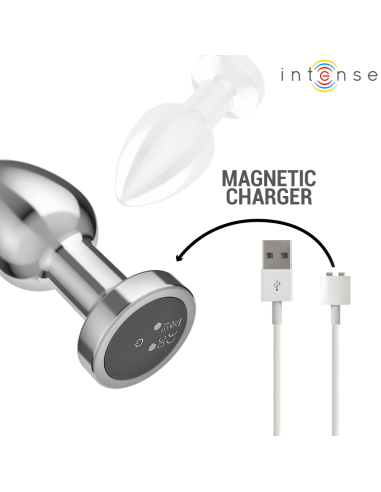 Intense Anal Plug 10 Vibrations Metal...