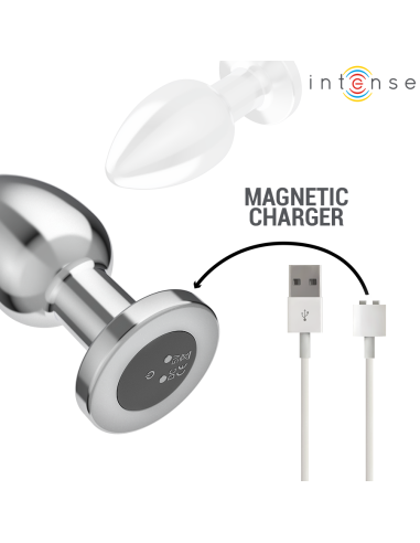 Intense Anal Plug 10 Vibrations Metal...
