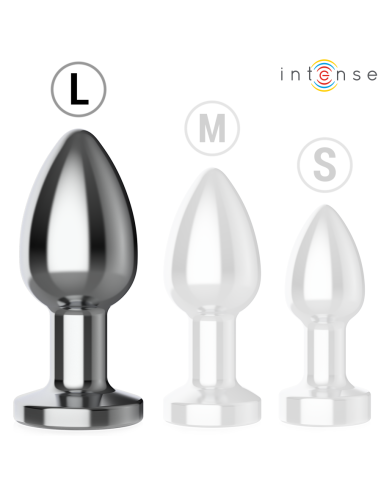 Intense Anal Plug 10 Vibrations Metal...