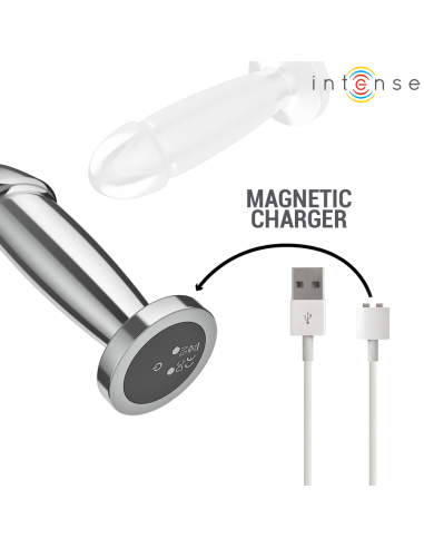 Intense Anal Plug 10 Vibrations Metal...