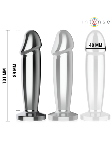 Intense Anal Plug 10 Vibrations Metal...