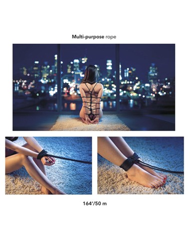 Calexotics Scandal Corda Bdsm Preta 50 M Calexotics Scandal Corda Bdsm Preta 50 M