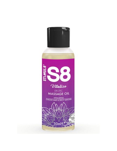 Stimul8 S8 Massage Oil Box 3 X 50 ml