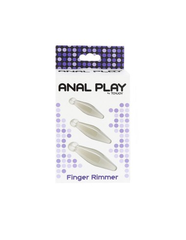 Toyjoy Anal Play 3 Piece Transparent...