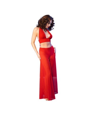 Chilirose Cr 4857 Rotes Top Und...