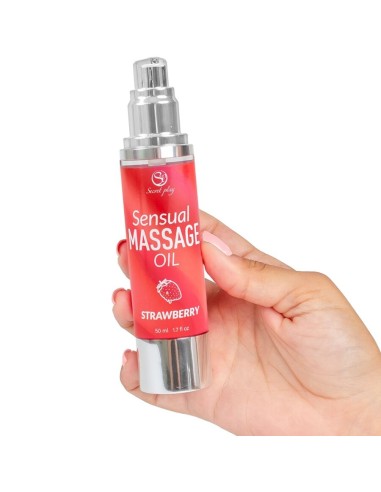Secretplay Huile De Massage À La Fraise