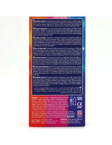 Skins Assorted Premium Condoms Pack 16