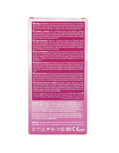 Skins Bubblegum Premium Condoms Pack 8