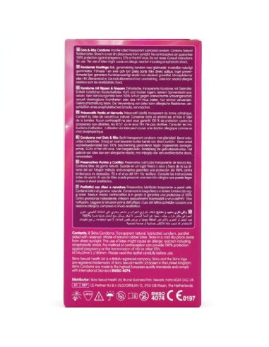 Skins Dots & Ribs Premium Condoms...