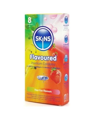 Skins Multi Flavors Premium Condoms...