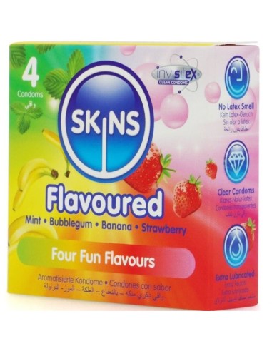 Skins Multi Sabores Preservativos... Skins Multi Sabores Preservativos...