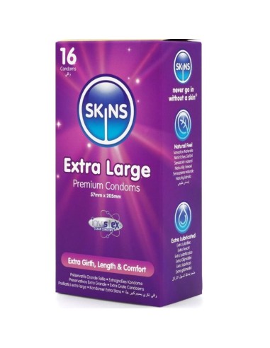 Skins Extra Large Premium Condoms...