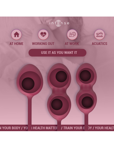 Intense Charli Kit Bolas Kegel Violet Intense Charli Kit Bolas Kegel Violet
